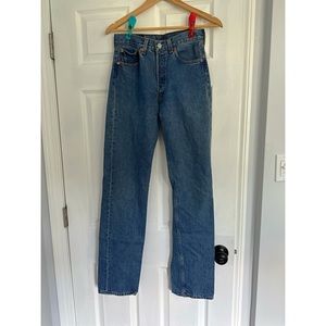 Vintage Levi’s 501 original red tab jeans Men’s W 28 L 34